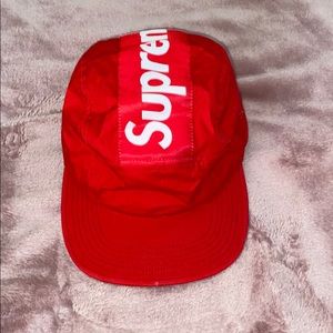 SOLD!!!!! Supreme 'Top Panel Stripe' Cap
